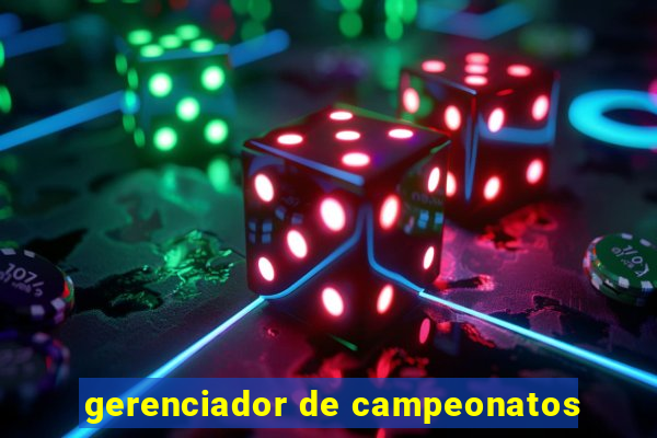 gerenciador de campeonatos